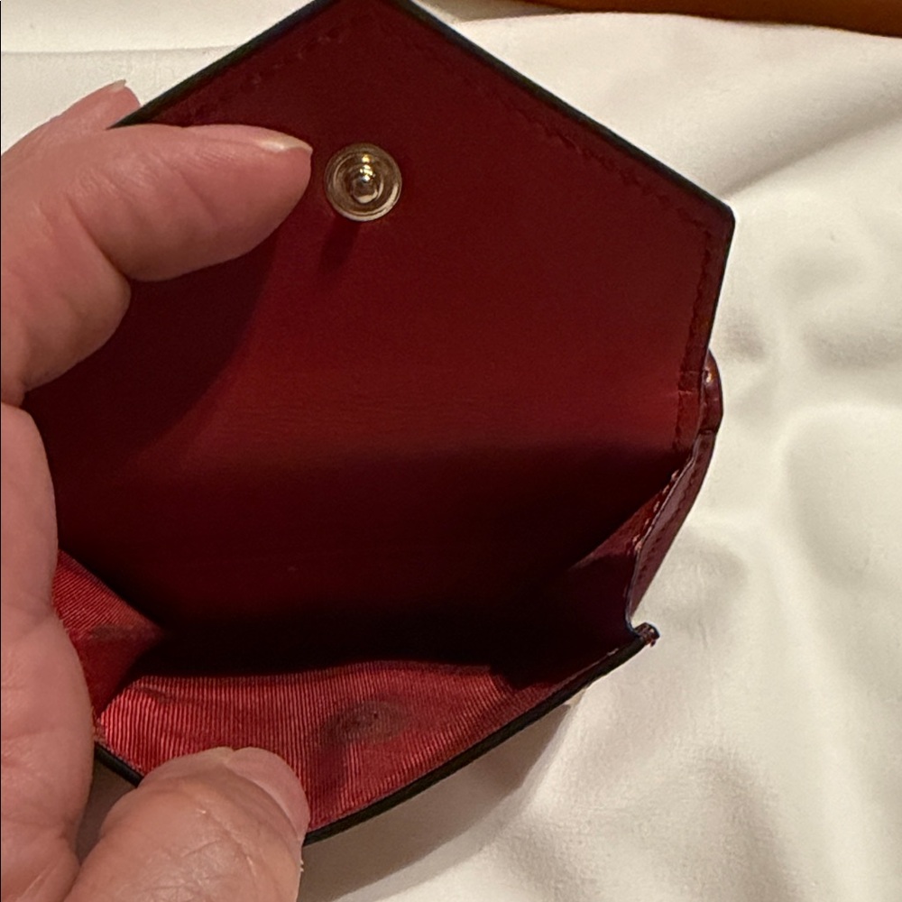 Valentino Garavani Rockstud Tri-fold leather wallet - Picture 7 of 9